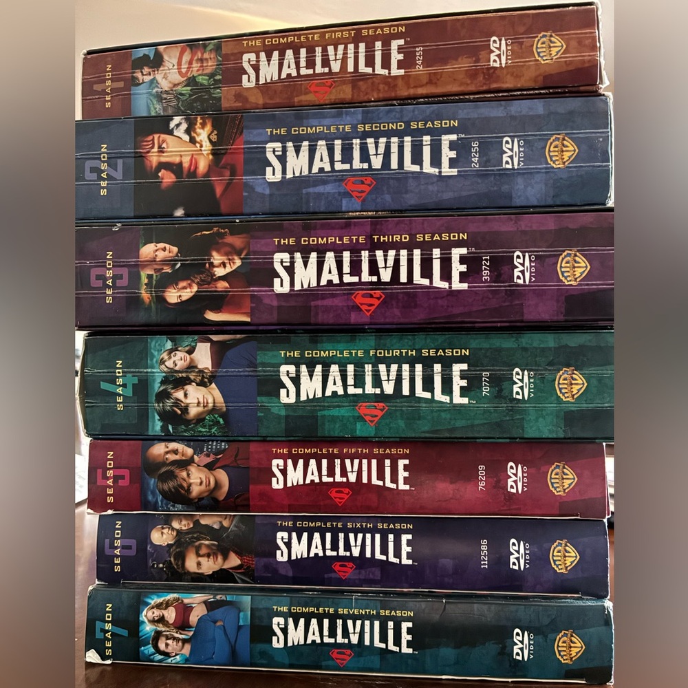 Smallville Complete Seasons 1-7 DVD Set